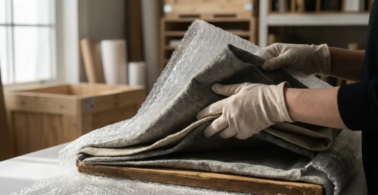 Transport sécurisé d'œuvre d'art avec protection maximale pour entreprise